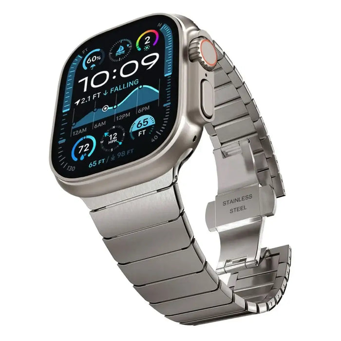 Tech-Protect LinkBand Bracelet for Apple Watch 44 / 45 / 46 / 49 mm - Titanium - Other cell phone equipment<<<HurtelXML