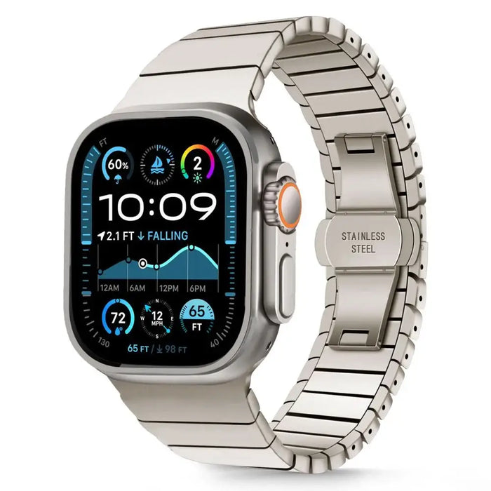 Tech-Protect LinkBand Bracelet for Apple Watch 44 / 45 / 46 / 49 mm - Titanium - Other cell phone equipment<<<HurtelXML