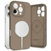 Tech-Protect Liquid Silicone MagSafe Case for iPhone 16 Pro Max - Brown - Cell phone cases and covers<<<HurtelXML