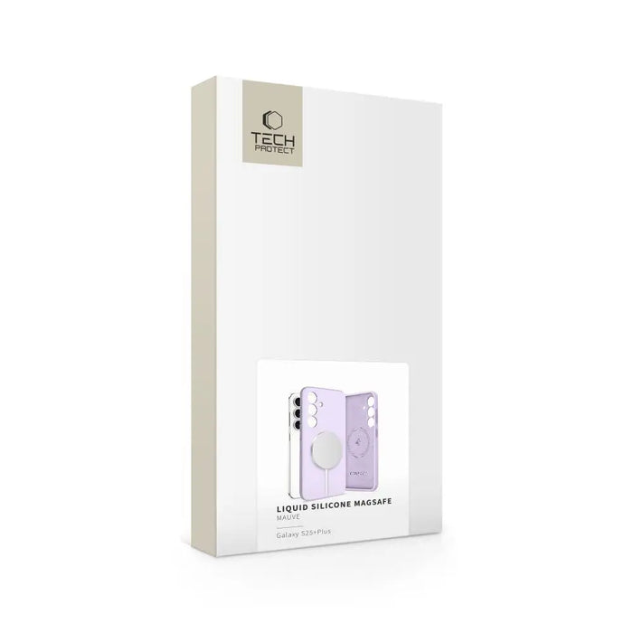 Tech-Protect Liquid Silicone MagSafe Case for Samsung Galaxy S25+ - Pink - Cell phone cases and covers<<<HurtelXML