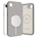 Tech-Protect Liquid Silicone MagSafe iPhone 16e Case - Gray - Cell phone cases and covers<<<HurtelXML