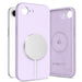 Tech-Protect Liquid Silicone MagSafe iPhone 16e Case - Purple - Cell phone cases and covers<<<HurtelXML