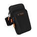 Tech-Protect M7 Universal Sport Armband Case - Black and Orange - Cell phone cases and covers<<<HurtelXML