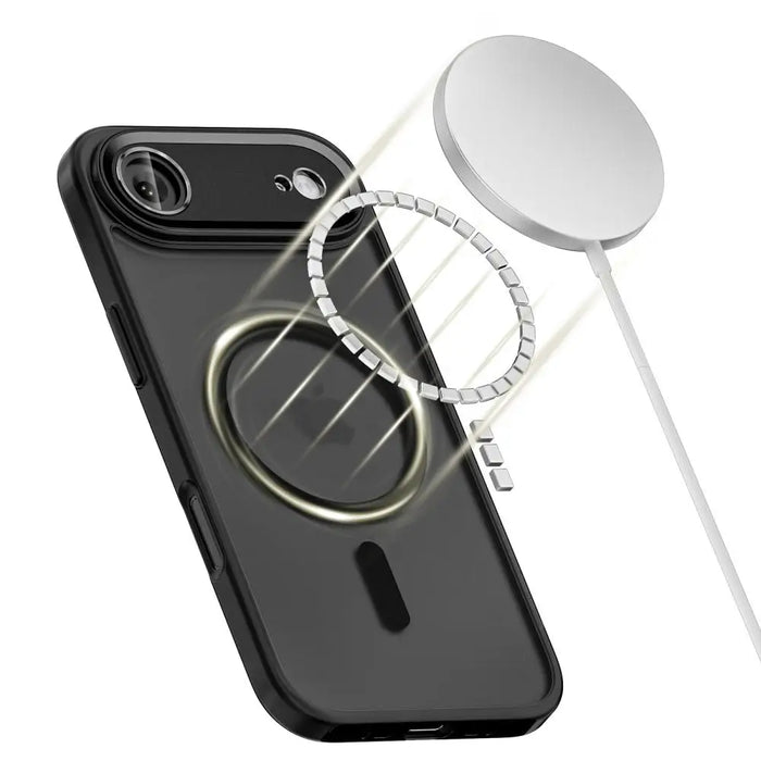 Tech-Protect MagCam MagSafe Case for iPhone 17 Air - Matte Black - Cell phone cases and covers<<<HurtelXML