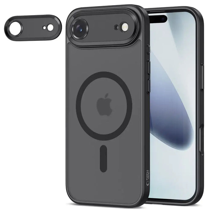Tech-Protect MagCam MagSafe Case for iPhone 17 Air - Matte Black - Cell phone cases and covers<<<HurtelXML