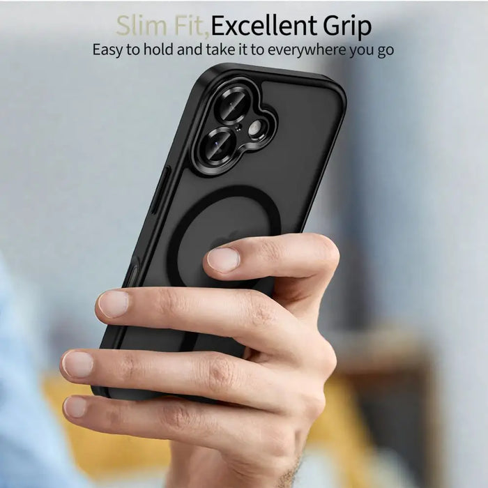 Tech-Protect MagCam MagSafe Case for iPhone 17 - Matte Black - Cell phone cases and covers<<<HurtelXML
