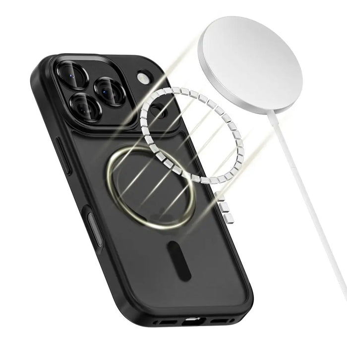 Tech-Protect MagCam MagSafe Case for iPhone 17 Pro Max - Matte Black - Cell phone cases and covers<<<HurtelXML