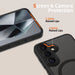 Tech-Protect MagCam MagSafe Case for Samsung Galaxy S25 - Black - Cell phone cases and covers<<<HurtelXML