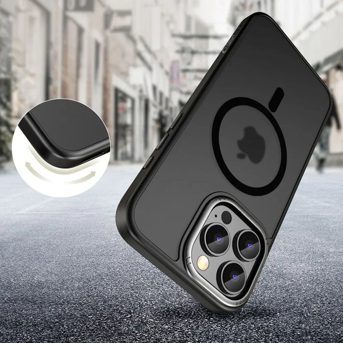 Tech-Protect MagEdge MagSafe iPhone 16 Pro Max Case - Semi-Transparent - Cell phone cases and covers<<<HurtelXML