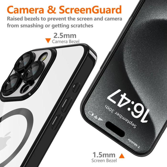 Tech-Protect MagFlex MagSafe Case for iPhone 16 Pro Max - Black - Cell phone cases and covers<<<HurtelXML