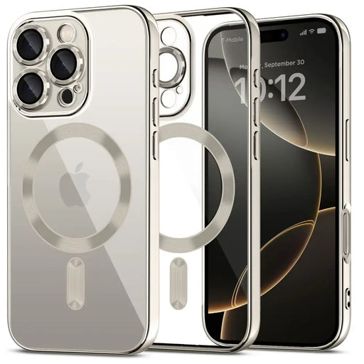 Tech-Protect MagFlex MagSafe case for iPhone 16 Pro - titanium - Cell phone cases and covers<<<HurtelXML