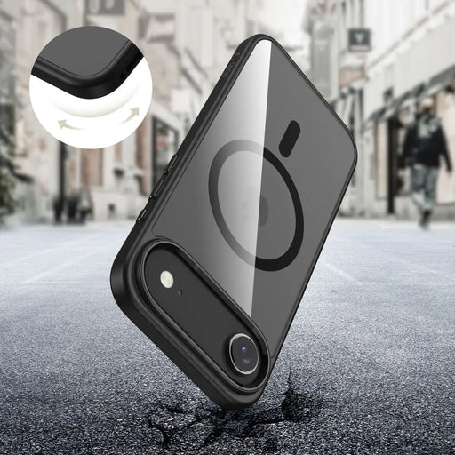 Tech-Protect MagFlex MagSafe Case for iPhone 17 Air - Clear Black - Cell phone cases and covers<<<HurtelXML
