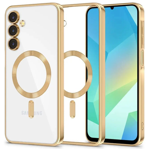 Tech-Protect MagFlex MagSafe Case for Samsung Galaxy A16 4G / 5G - Gold - Cell phone cases and covers<<<HurtelXML
