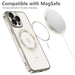 Tech-Protect MagFlex MagSafe Case for Samsung Galaxy A56 5G - Clear Green - Cell phone cases and covers<<<HurtelXML