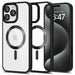 Tech-Protect MagFlex MagSafe iPhone 16 Pro Case - Clear with Black Frame - Cell phone cases and covers<<<HurtelXML