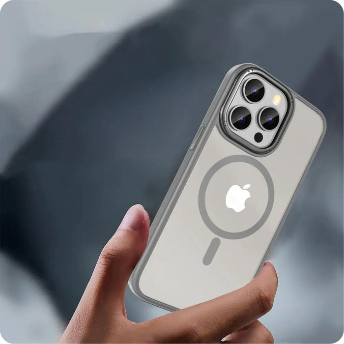 Tech-Protect MagMat 2 MagSafe case for iPhone 15 Pro Max - titanium matte - Cell phone cases and covers<<<HurtelXML