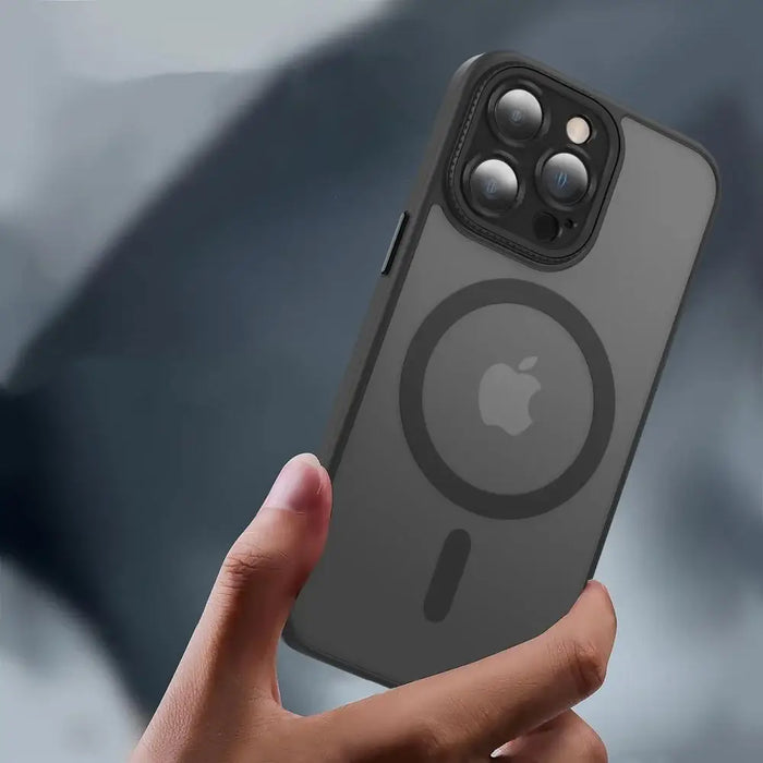 Tech-Protect MagMat Cam+ MagSafe iPhone 15 Pro Case - Matte Black - Cell phone cases and covers<<<HurtelXML