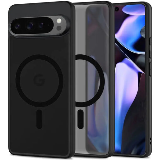 Tech-Protect MagMat Case with MagSafe for Google Pixel 9 / 9 Pro - Black - Cell phone cases and covers<<<HurtelXML