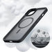Tech-Protect MagMat MagSafe Case for iPhone 11 Pro Max - Matte Black - Cell phone cases and covers<<<HurtelXML