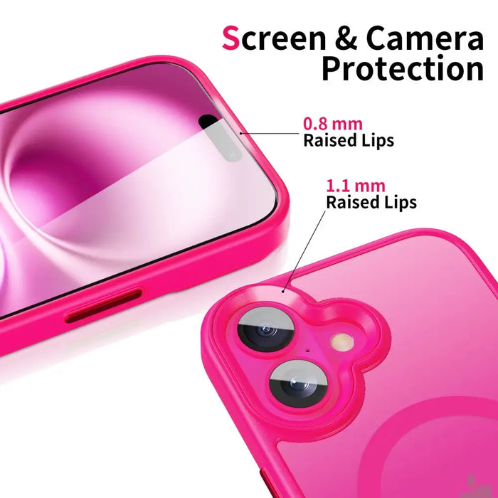 Tech-Protect MagMat MagSafe Case for iPhone 16 - Pink - Cell phone cases and covers<<<HurtelXML