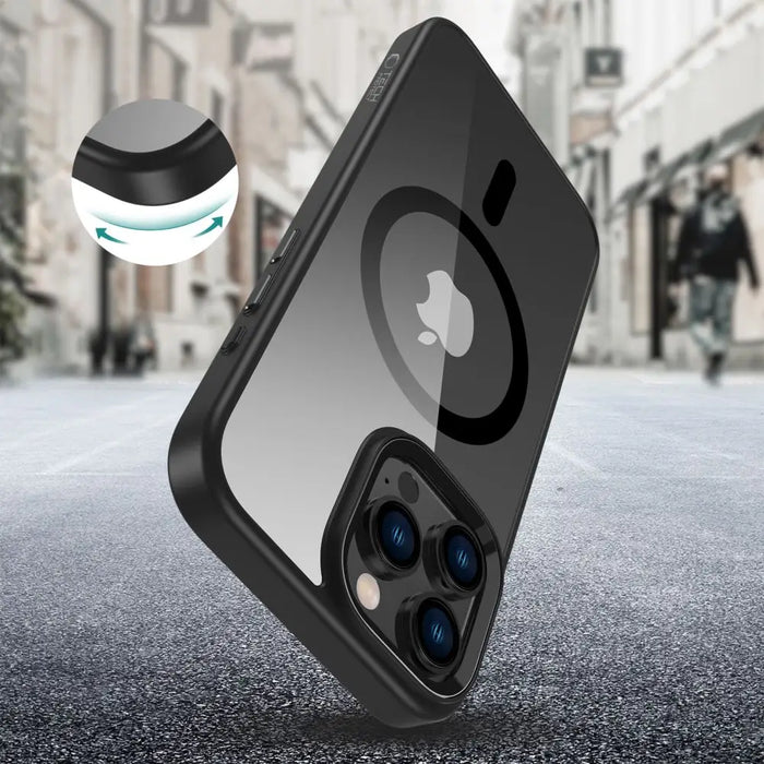 Tech-Protect MagMat MagSafe Case for iPhone 16 Pro Max - Clear - Cell phone cases and covers<<<HurtelXML