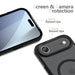 Tech-Protect MagMat MagSafe Case for iPhone 17 Air - Matte Black - Cell phone cases and covers<<<HurtelXML