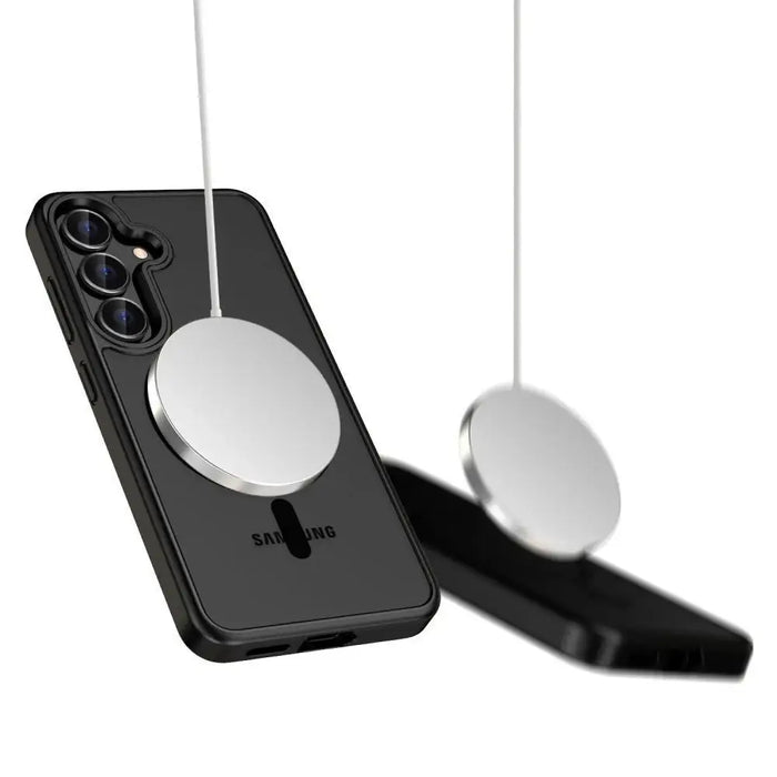 Tech-Protect MagMat MagSafe Case for Nothing Phone 3 - Black and Clear - Cell phone cases and covers<<<HurtelXML