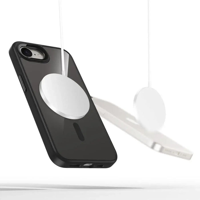 Tech-Protect MagMat MagSafe Case for Nothing Phone 3A - Clear-Black - Cell phone cases and covers<<<HurtelXML