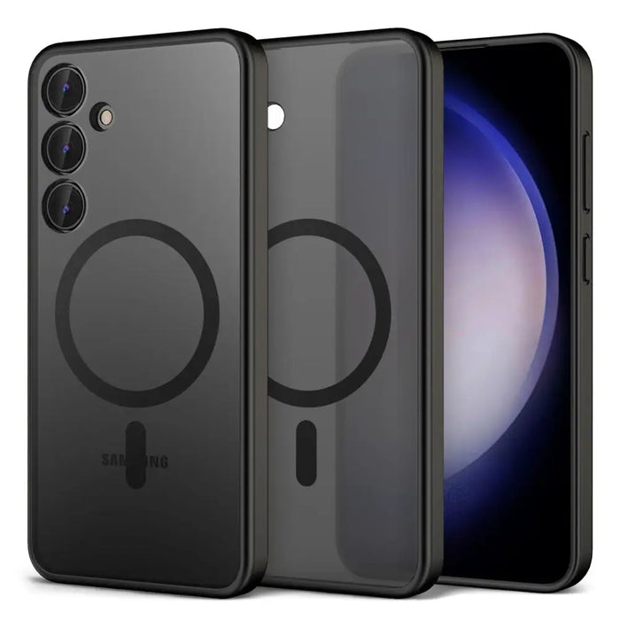 Tech-Protect MagMat MagSafe Case for Samsung Galaxy S24+ - Matte Black - Cell phone cases and covers<<<HurtelXML