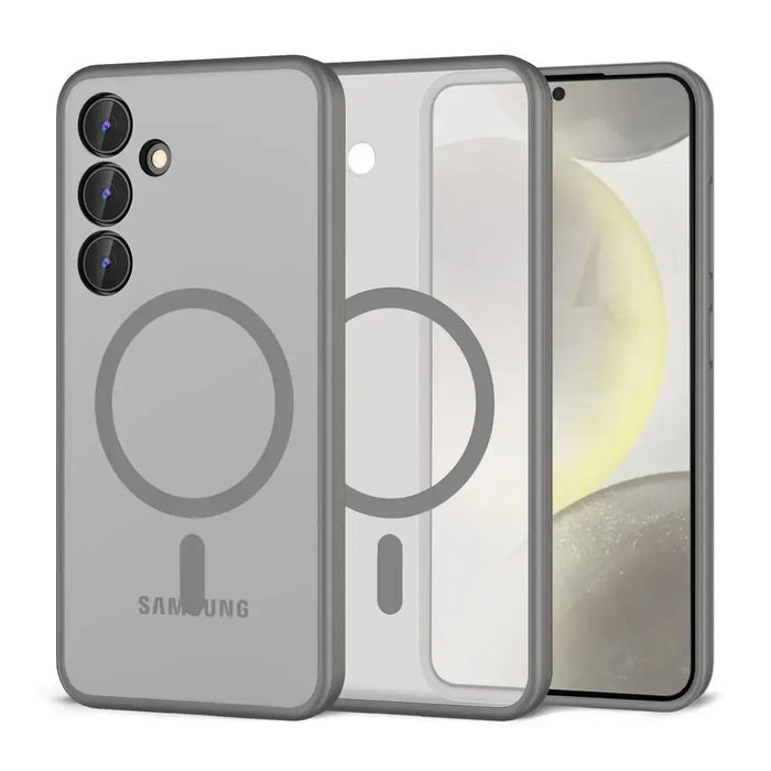 Tech-Protect MagMat MagSafe case for Samsung Galaxy S24 - titanium matte - Cell phone cases and covers<<<HurtelXML