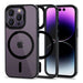 Tech-Protect MagMat MagSafe iPhone 14 Pro Max Case - Clear Black - Cell phone cases and covers<<<HurtelXML