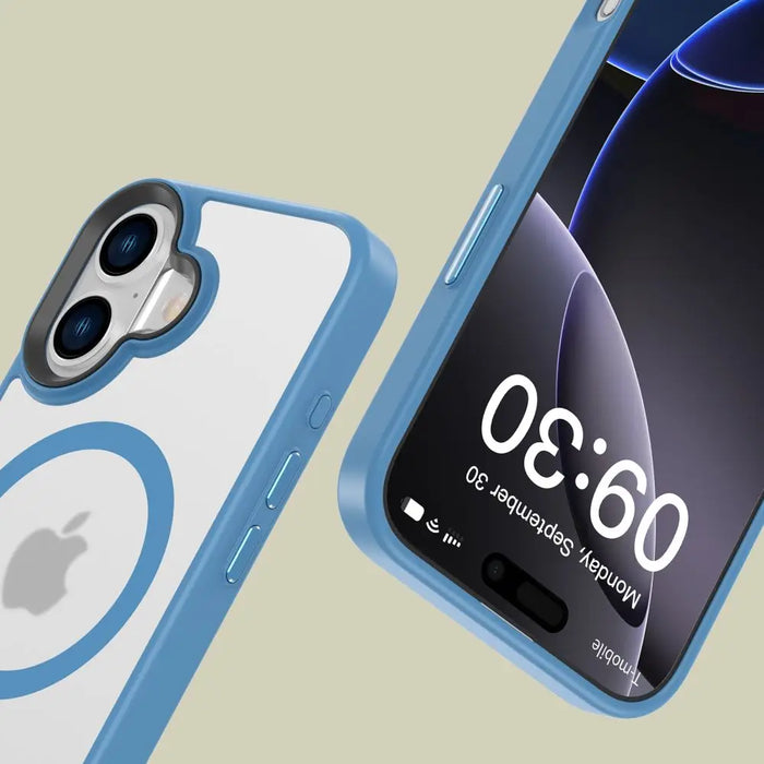 Tech-Protect MagMat MagSafe iPhone 16 Case - Blue - Cell phone cases and covers<<<HurtelXML