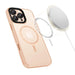 Tech-Protect MagMat MagSafe iPhone 16 Pro Case - Pink - Cell phone cases and covers<<<HurtelXML