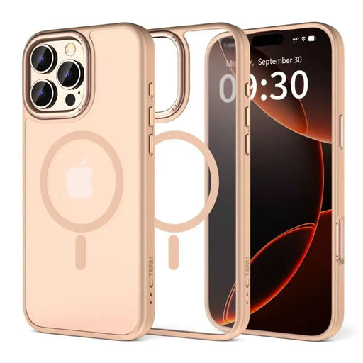 Tech-Protect MagMat MagSafe iPhone 16 Pro Case - Pink - Cell phone cases and covers<<<HurtelXML