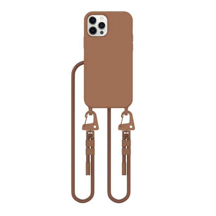 Tech-Protect MagNecklace MagSafe Case for iPhone 12 / 12 Pro - Brown - Cell phone cases and covers<<<HurtelXML