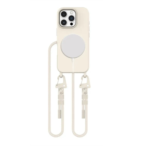 Tech-Protect MagNecklace MagSafe Case for iPhone 16 Pro Max - Beige - Cell phone cases and covers<<<HurtelXML