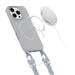 Tech-Protect MagNecklace MagSafe Case with Lanyard for iPhone 16 Pro Max - Gray - Cell phone cases