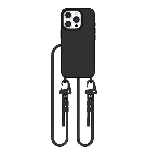 Tech-Protect MagNecklace MagSafe Case with Lanyard for iPhone 16 Pro - Black - Cell phone cases and covers<<<HurtelXML