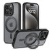 Tech-Protect MagRing MagSafe Case with Stand for iPhone 16 Pro - Black - Cell phone cases and covers<<<HurtelXML