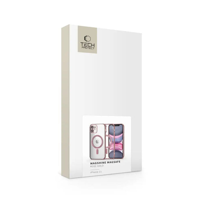 Tech-Protect MagShine Line MagSafe iPhone 11 Case - Pink - Cell phone cases and covers<<<HurtelXML