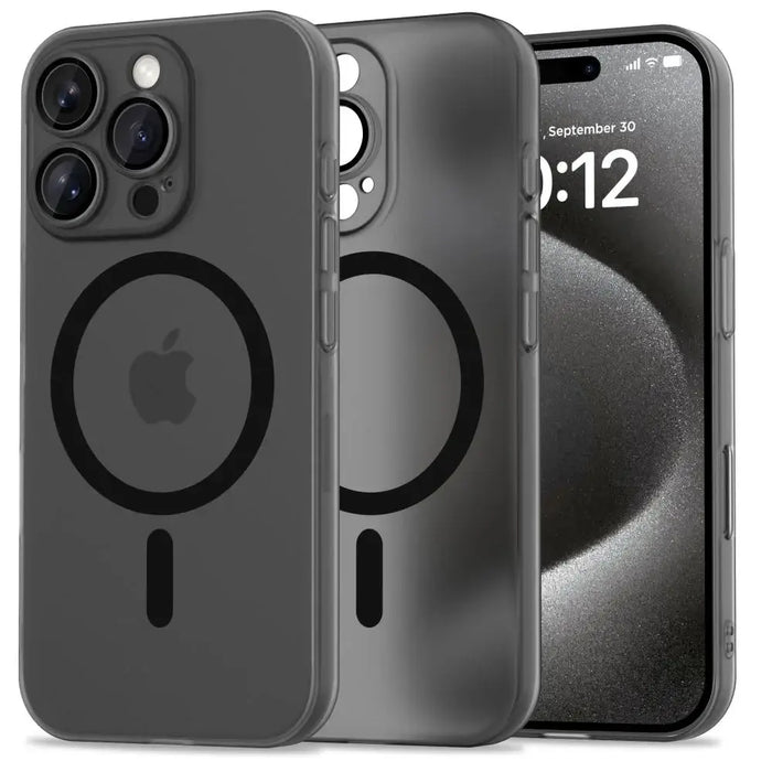 Tech-Protect MagSlim MagSafe Case for iPhone 16 Pro - Black - Cell phone cases and covers<<<HurtelXML