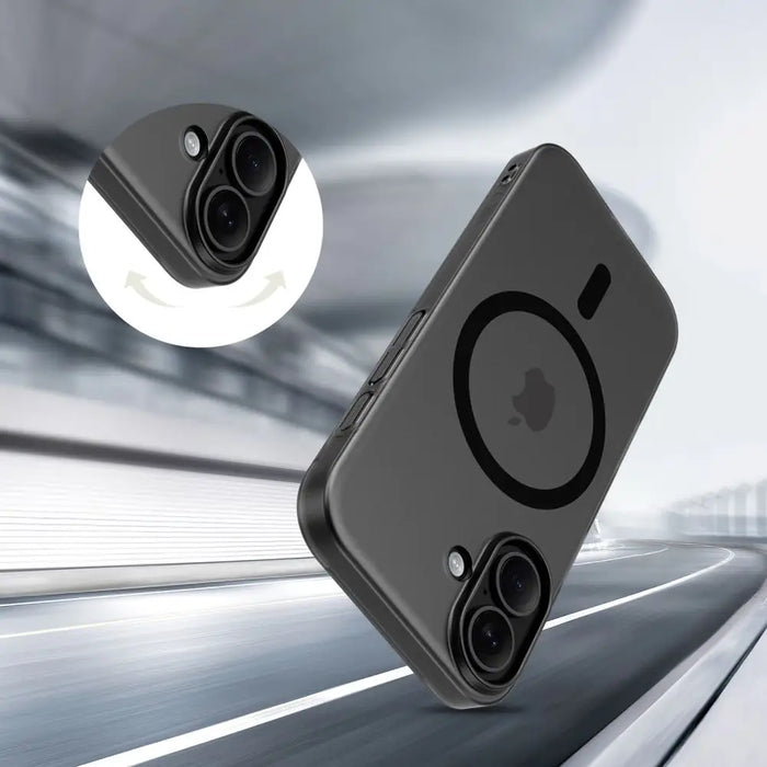 Tech-Protect MagSlim MagSafe case for iPhone 17 - matte black - Cell phone cases and covers<<<HurtelXML