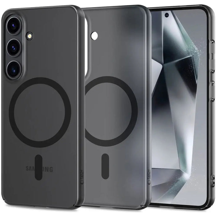 Tech-Protect MagSlim MagSafe Case for Samsung Galaxy S25 - Black - Cell phone cases and covers<<<HurtelXML