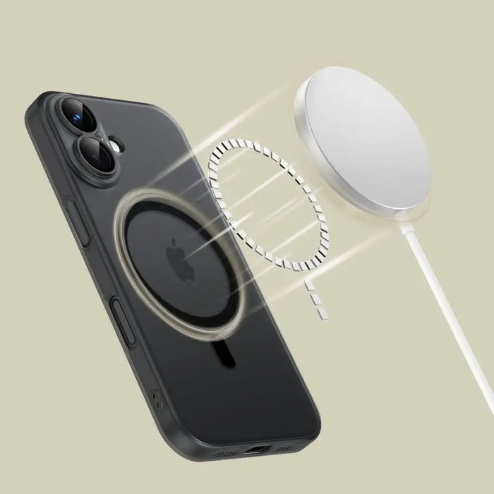Tech-Protect MagSlim MagSafe iPhone 15 Pro Case - Black - Cell phone cases and covers<<<HurtelXML