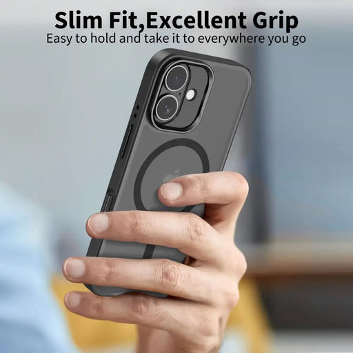 Tech-Protect MagStand MagSafe case for iPhone 17 - matte black - Cell phone cases and covers<<<HurtelXML