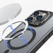 Tech-Protect MagStand MagSafe Case with Stand for iPhone 16 Pro Max - Semi-Transparent - Cell phone cases