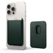 Tech-Protect MagWallet Magsafe Case with Universal Magnetic Card or ID Holder - Green - Cell phone cases