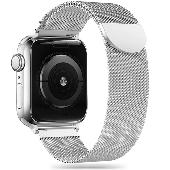 Tech-Protect MilaneseBand for Apple Watch 4 / 5 / 6 / 7 / 8 / 9 / SE / Ultra 1 / 2 (42/44/45/49 mm) - Silver - Other
