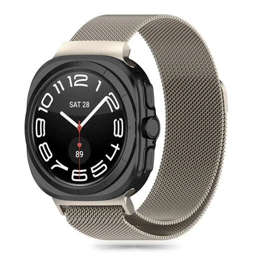 Tech-Protect MilaneseBand for Samsung Galaxy Watch Ultra (47mm) - Beige - Other cell phone equipment<<<HurtelXML