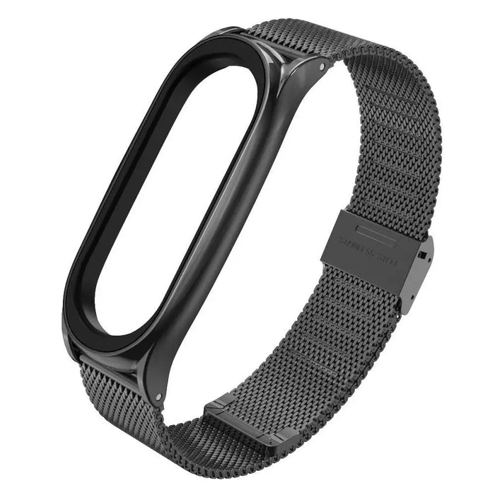 Tech-Protect MilaneseBand Strap for Xiaomi Mi Smart Band 5 / 6 / 6 NFC - Black - Other cell phone equipment<<<HurtelXML